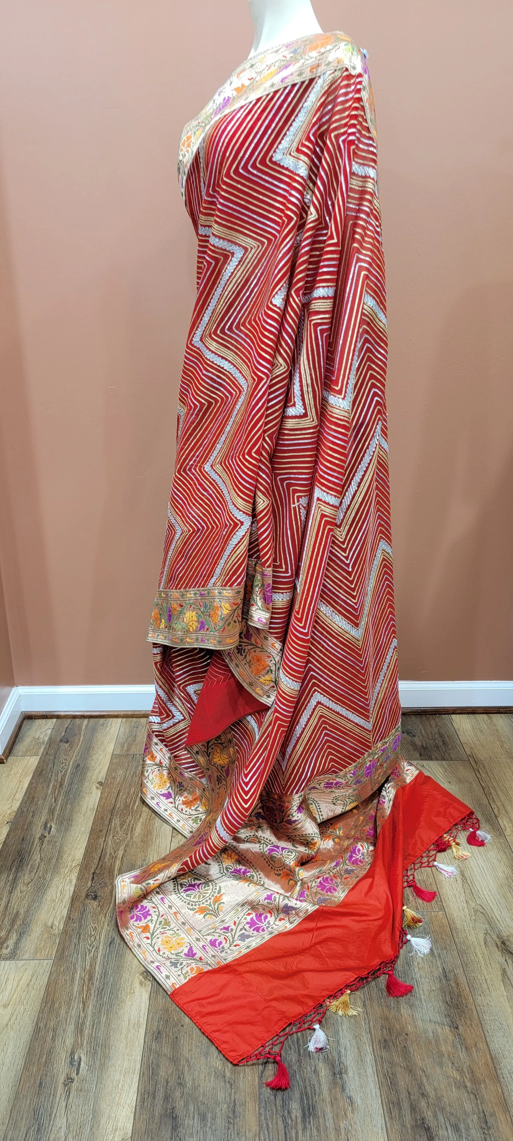 GottaPatti Fusion Silk Saree Collection