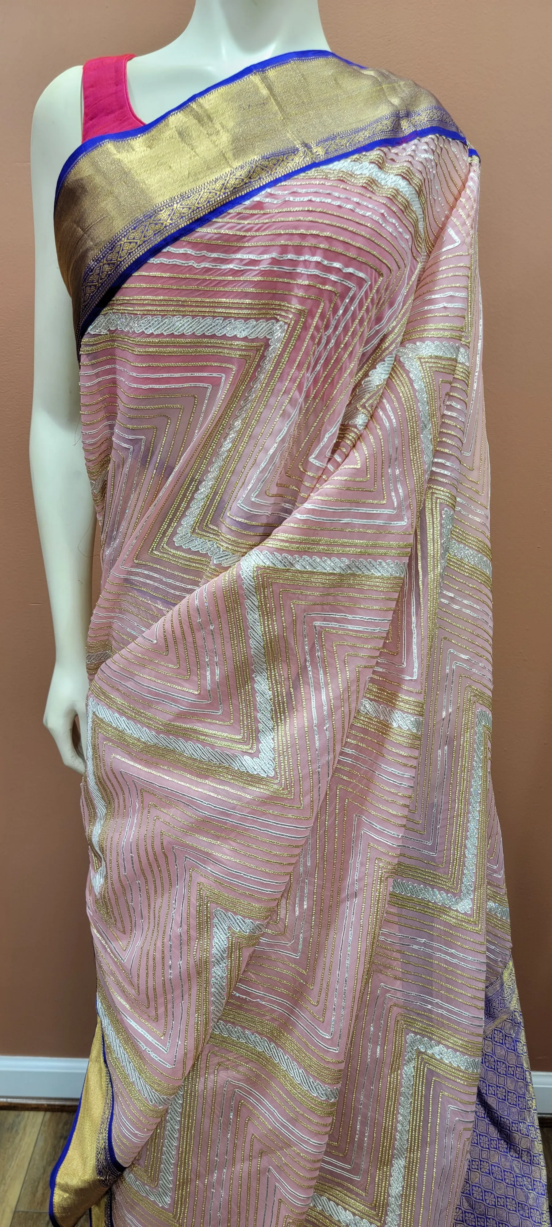 GottaPatti Fusion Silk Saree Collection
