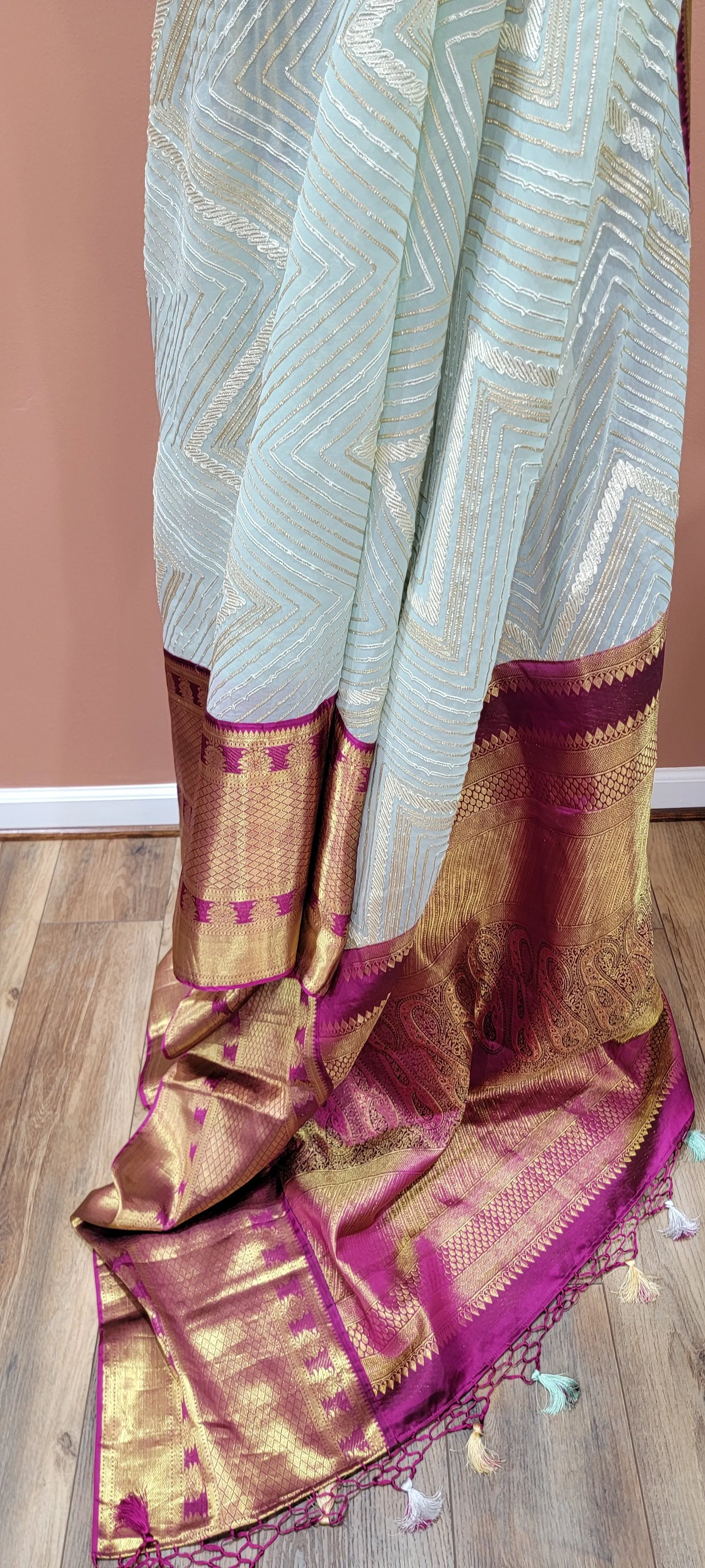 GottaPatti Fusion Silk Saree Collection