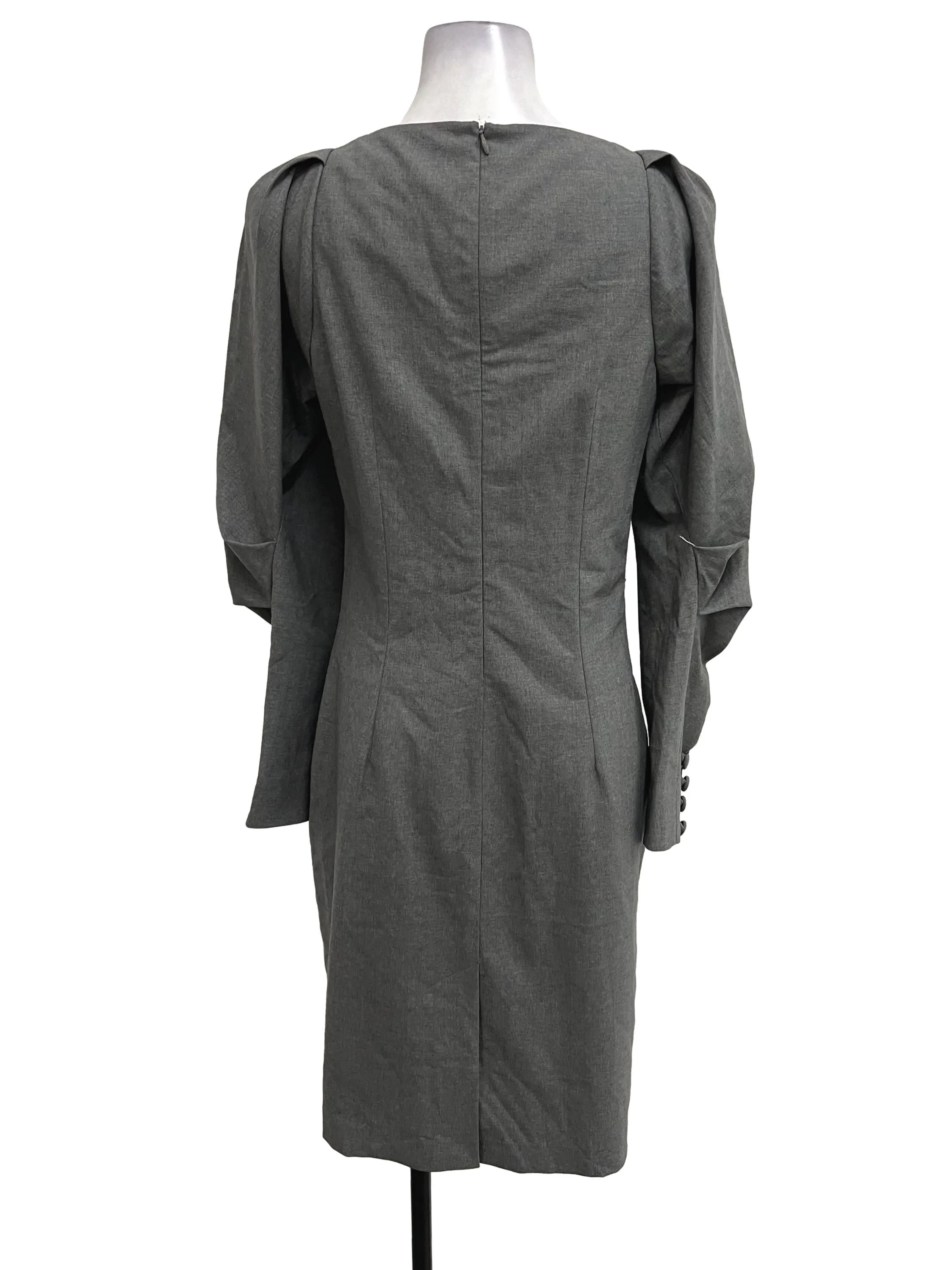 Grey Sheath Dress