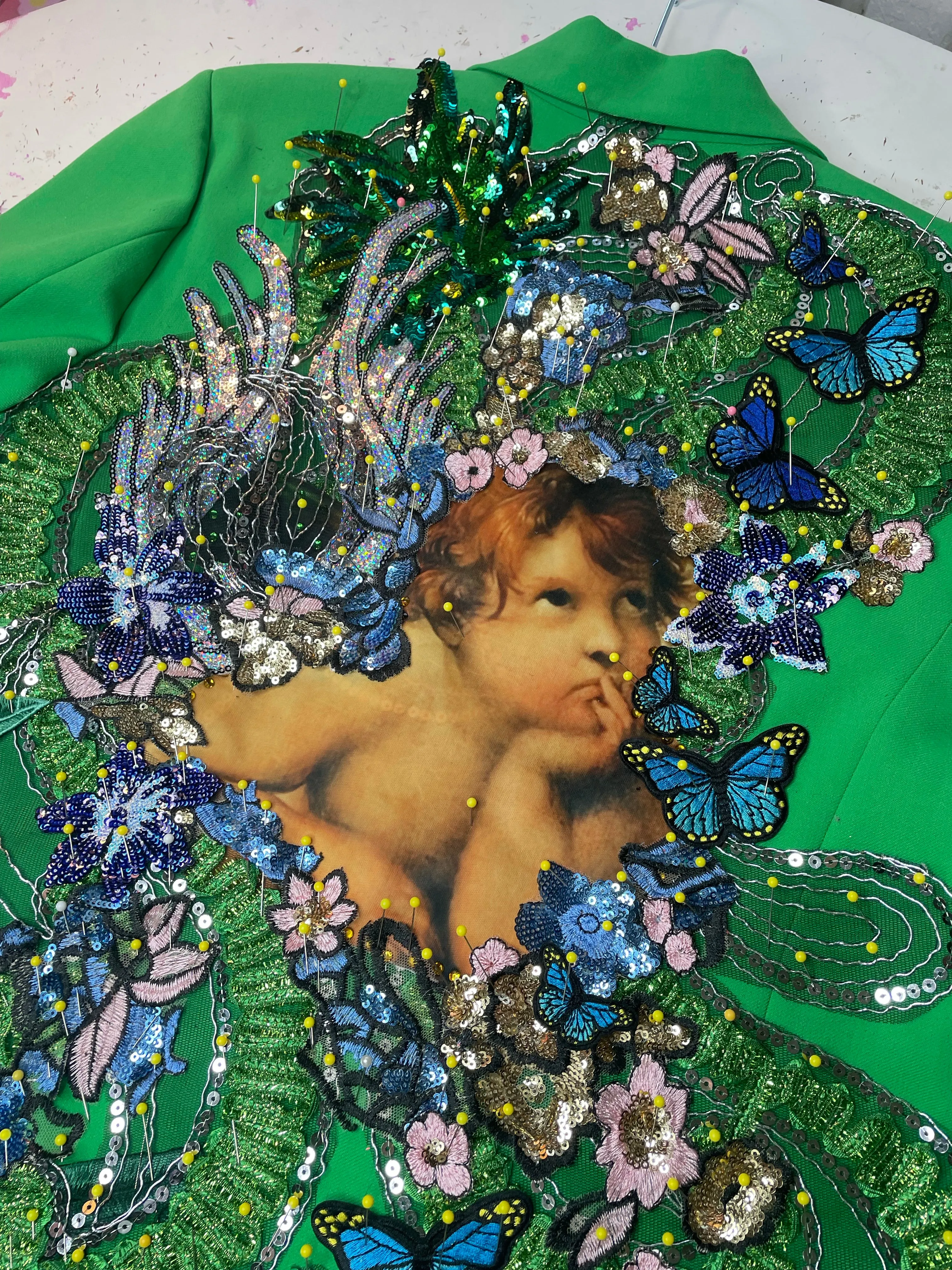 Healing Angel Cherub Blazer