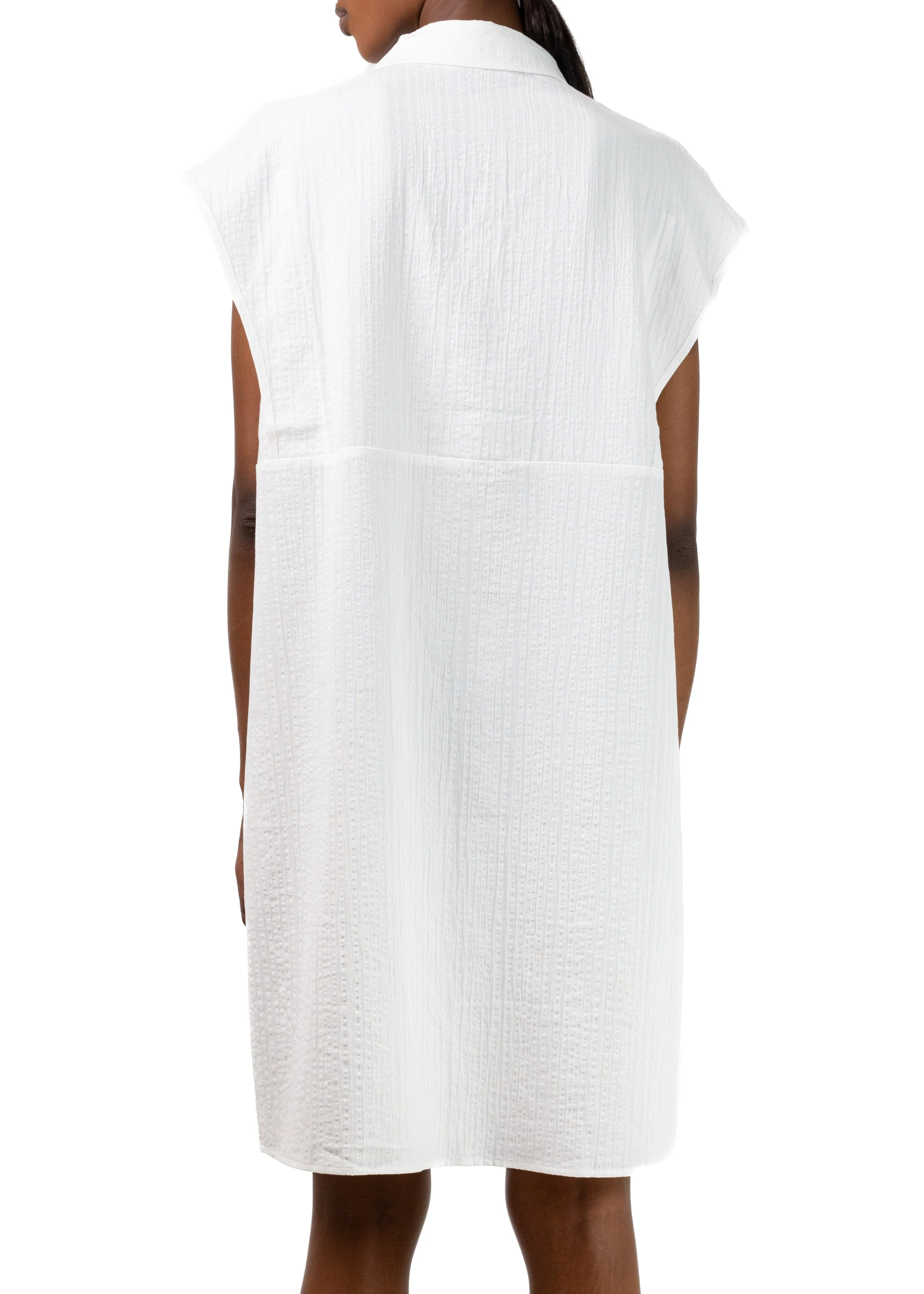 High Low Button Up Blouse