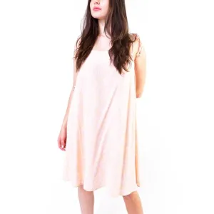 HURLEY A LINE SWING DRESS TROPICAL PEACH