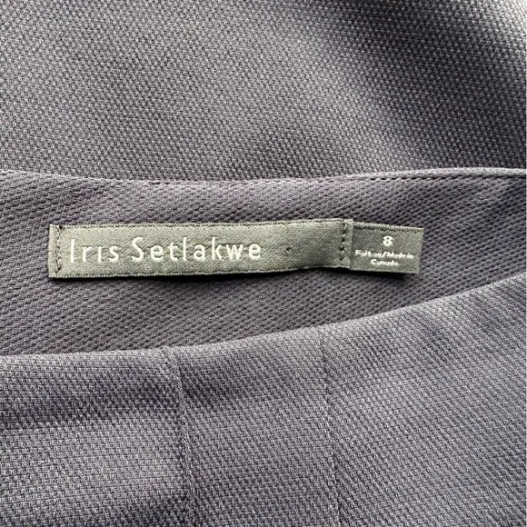 Iris Setlakwe Pencil Skirt Navy size 8