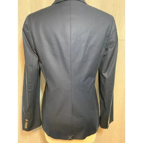 J. Crew Navy Stretch Cotton Jacket Blazer 10 NWT