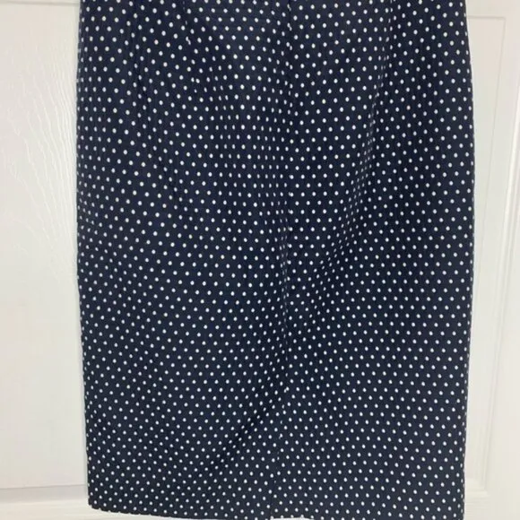 J. Crew Polka Dots No. 2 Pencil Skirt Sz 0