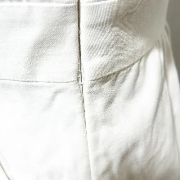 J. Crew White Back Bow Sheath Dress Size 2