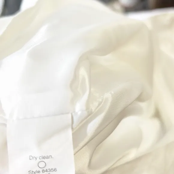 J. Crew White Back Bow Sheath Dress Size 2