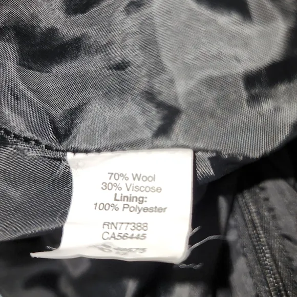 J. Crew Womens Wool Blend Classic Black Pencil Skirt Size 8