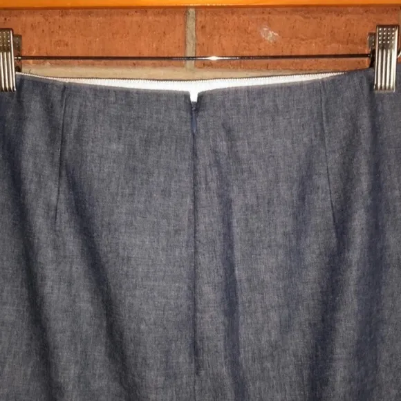 🪡J. CREW🪡SCALLOP TRIM COTTON MINI SKIRT🪡