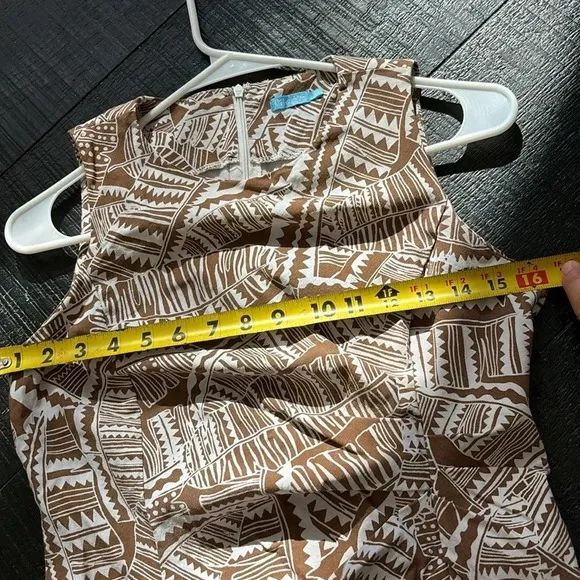 J. McLaughlin Anne Sleeveless Printed Sheath Dress size 4