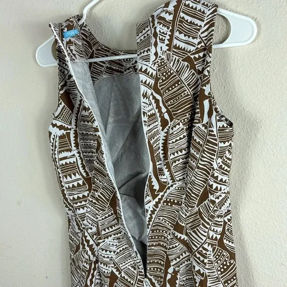 J. McLaughlin Anne Sleeveless Printed Sheath Dress size 4