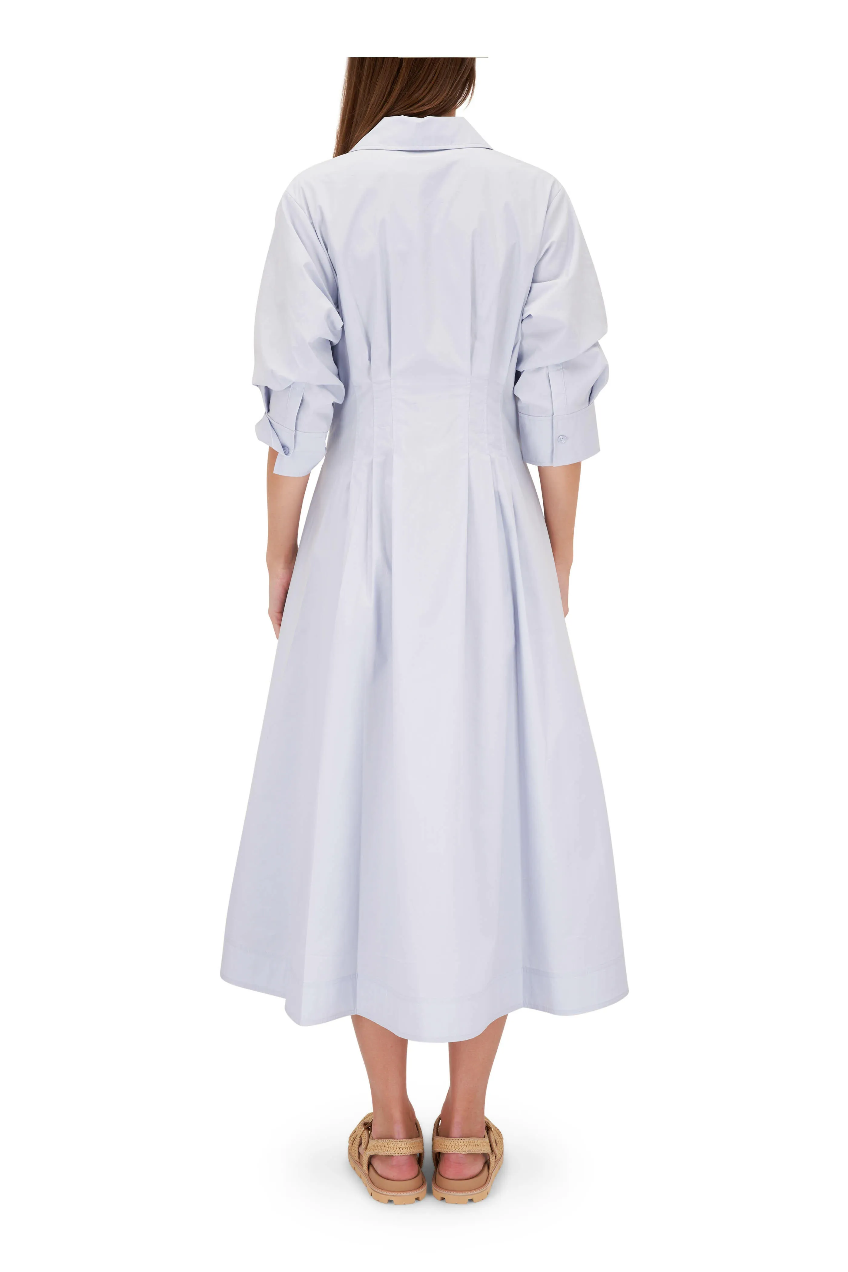 Jazz Pintuck Midi Dress