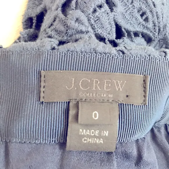 J.Crew Collection lace midi pencil skirt