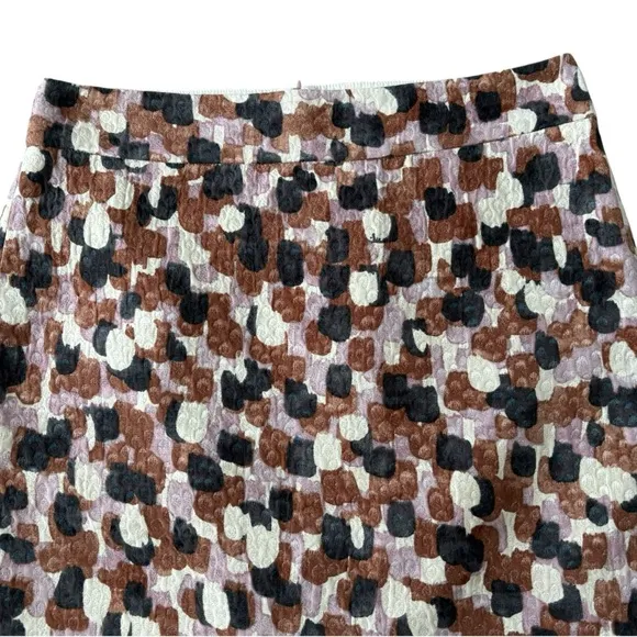 J.CREW SILK BLEND NEAPOLITAN SKIRT 8