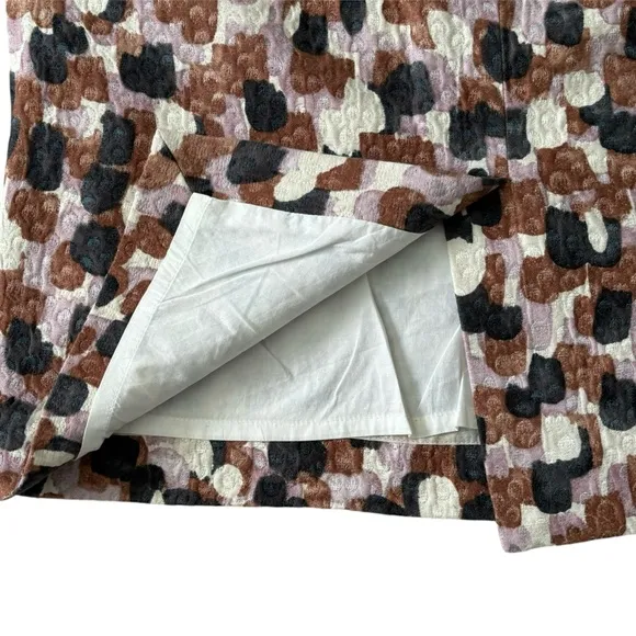 J.CREW SILK BLEND NEAPOLITAN SKIRT 8