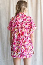 Jenny Collared Button Up Blouse