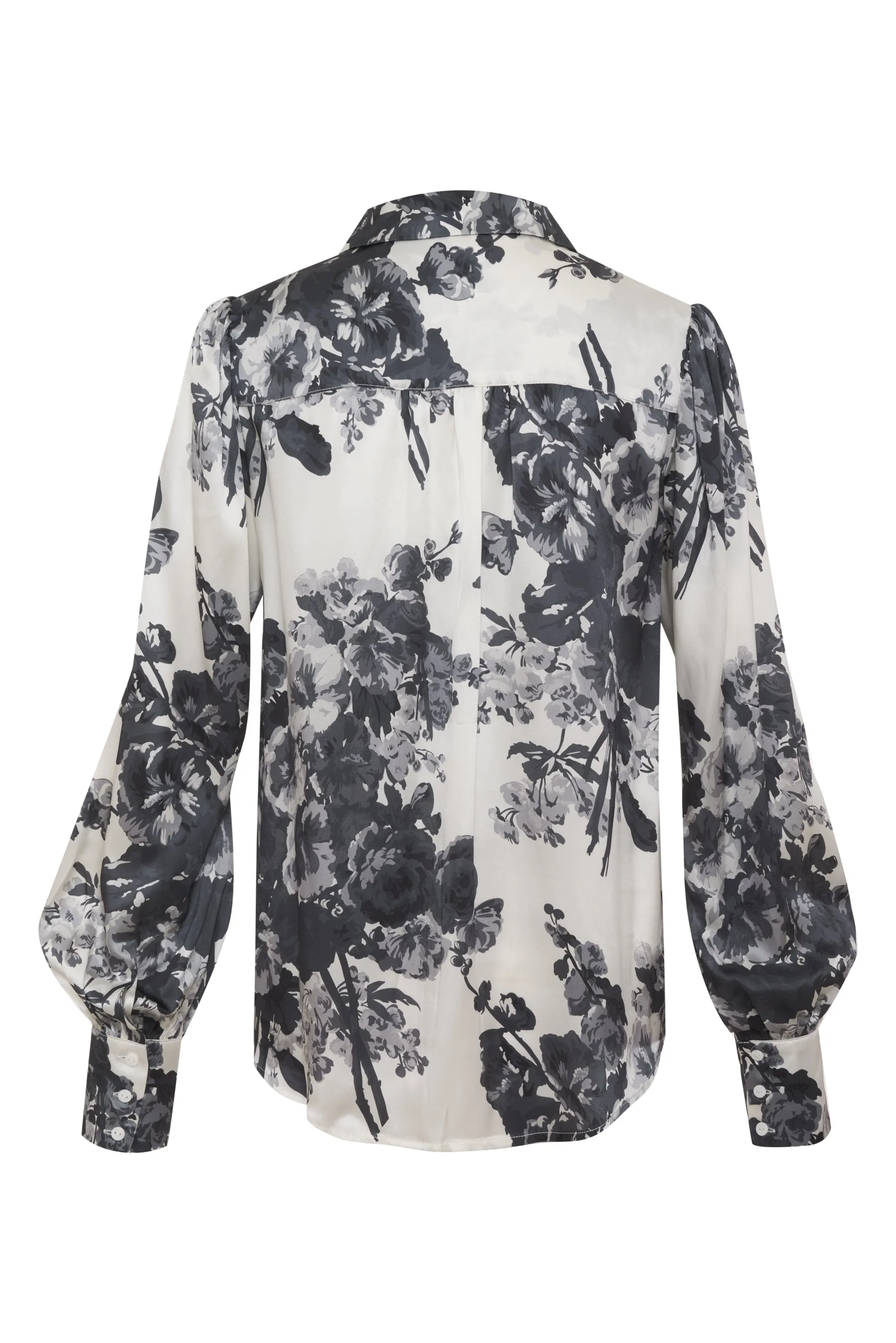 Jocelyn Print Shirt Black Napa