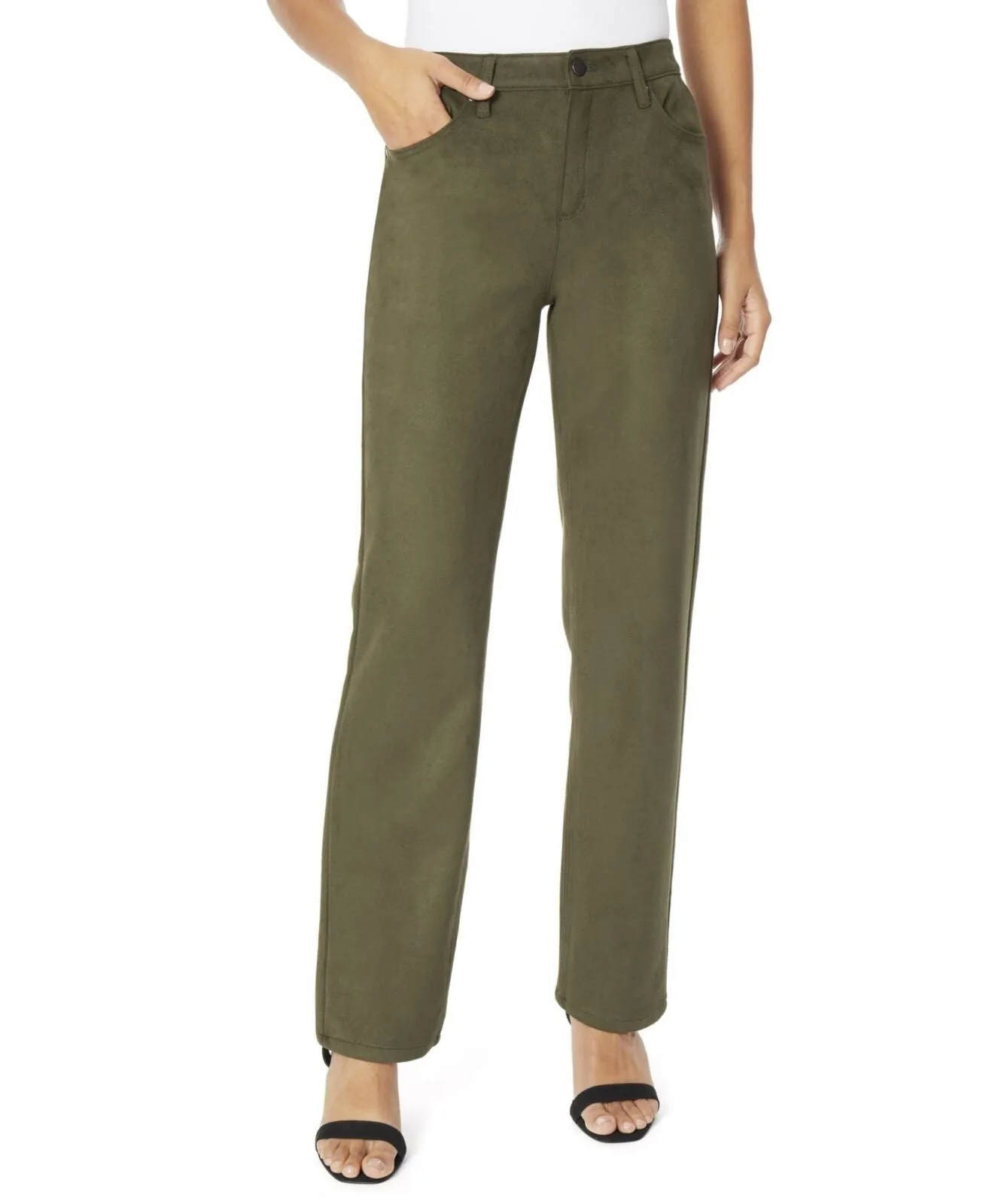 Jones New York Women's 5-Pocket Straight Leg Pants 10810036