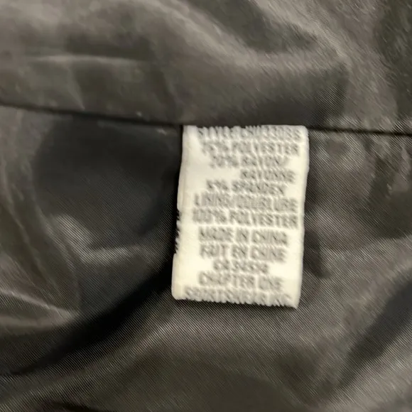 Jules &amp; Leopold Black Jacket Blazer Size Small