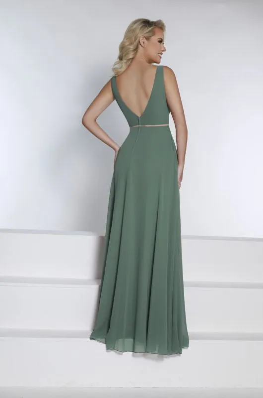Kanali K Size 12 1838 Eucalyptus Bridesmaid Dress