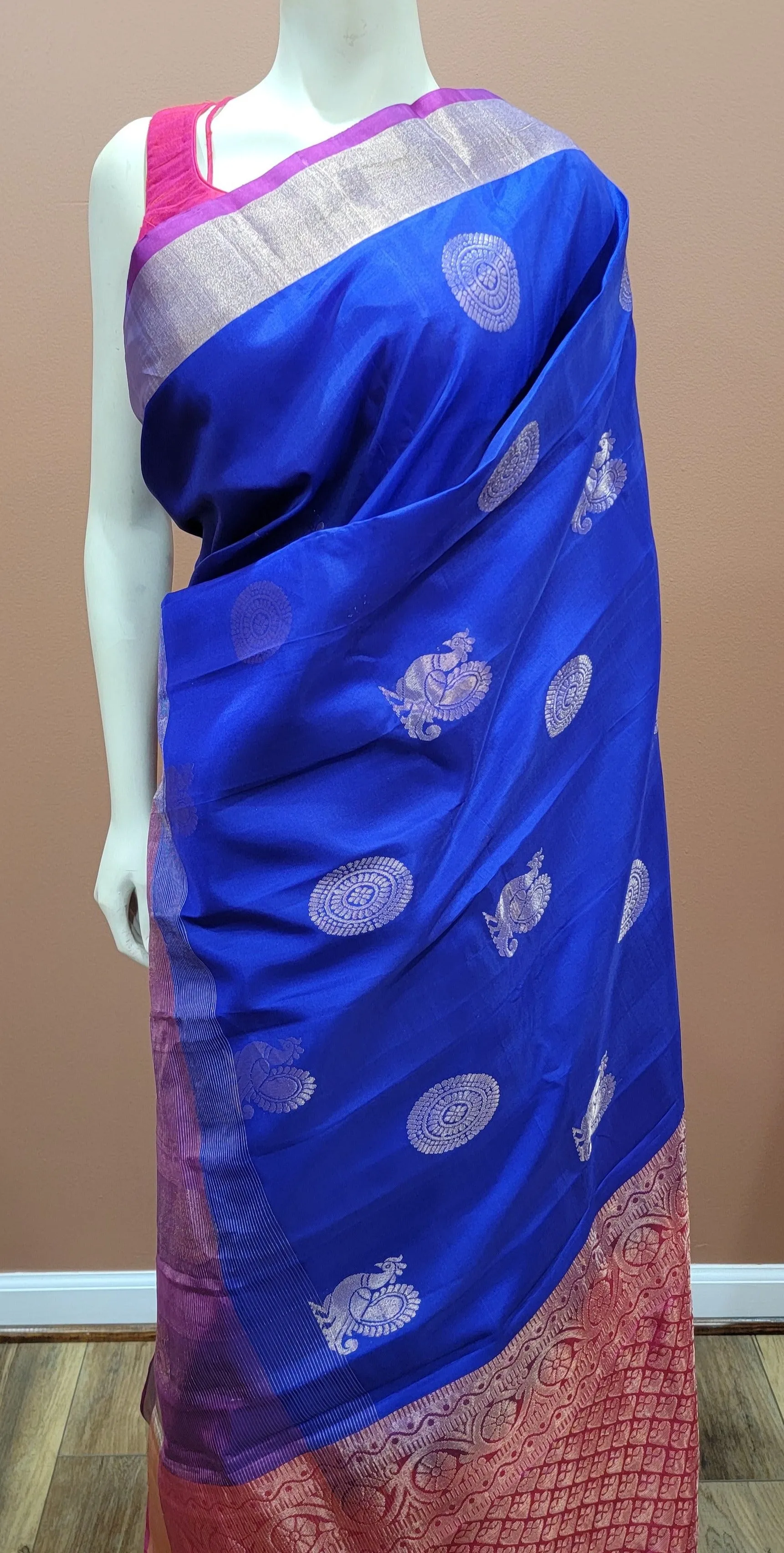 Kanchi Silk Saree w/ Blouse