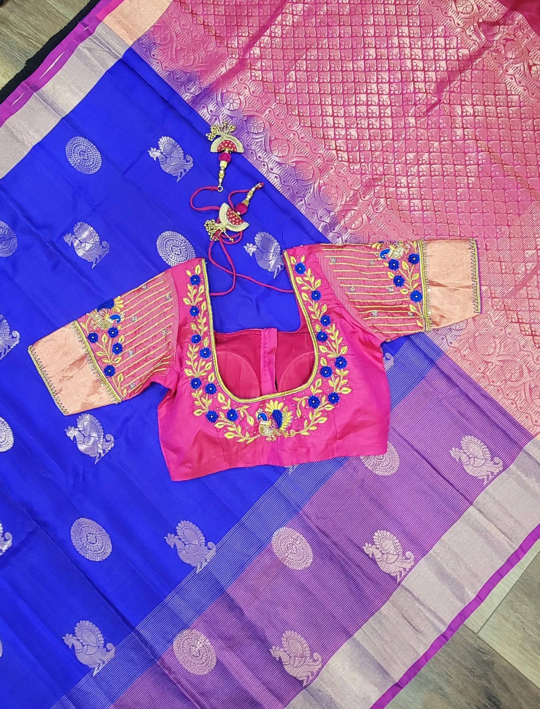 Kanchi Silk Saree w/ Blouse