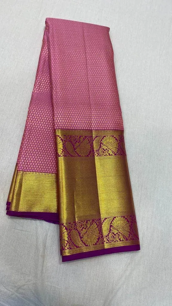 Kanchipuram Silk Sarees with Zari Work