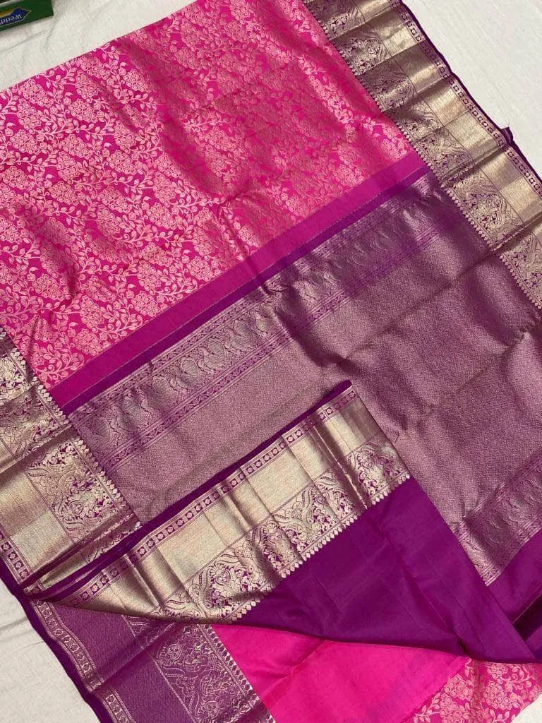 Kanchipuram Silk Sarees with Zari Work