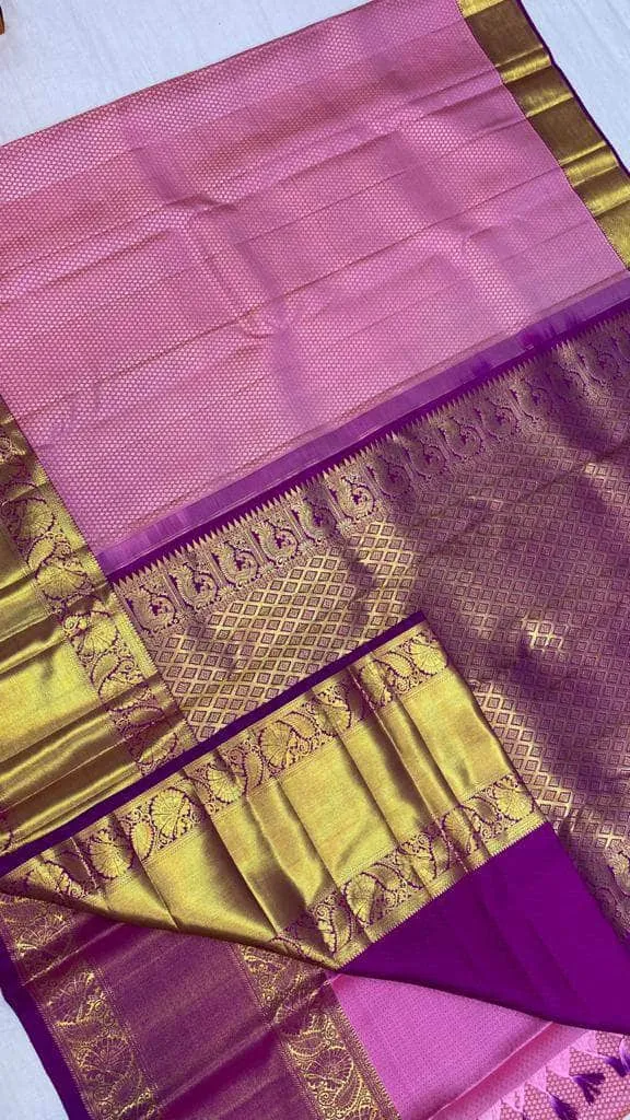 Kanchipuram Silk Sarees with Zari Work