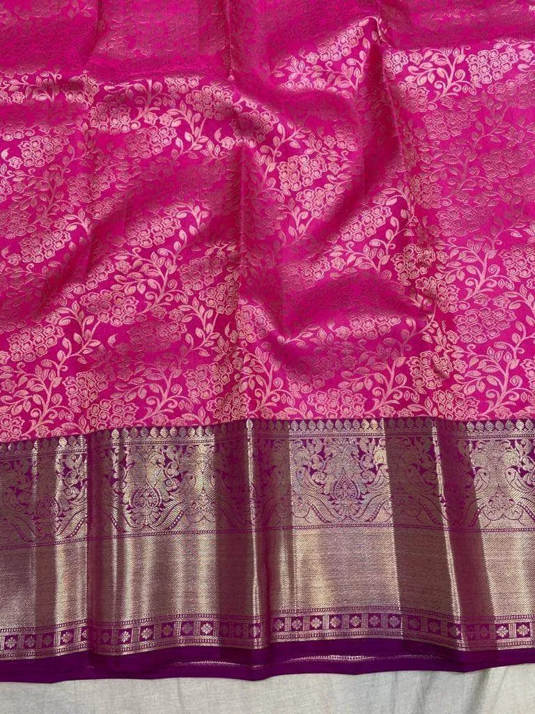 Kanchipuram Silk Sarees with Zari Work