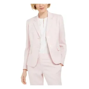KASPER Womens Pink Wear To Work Blazer Jacket 4