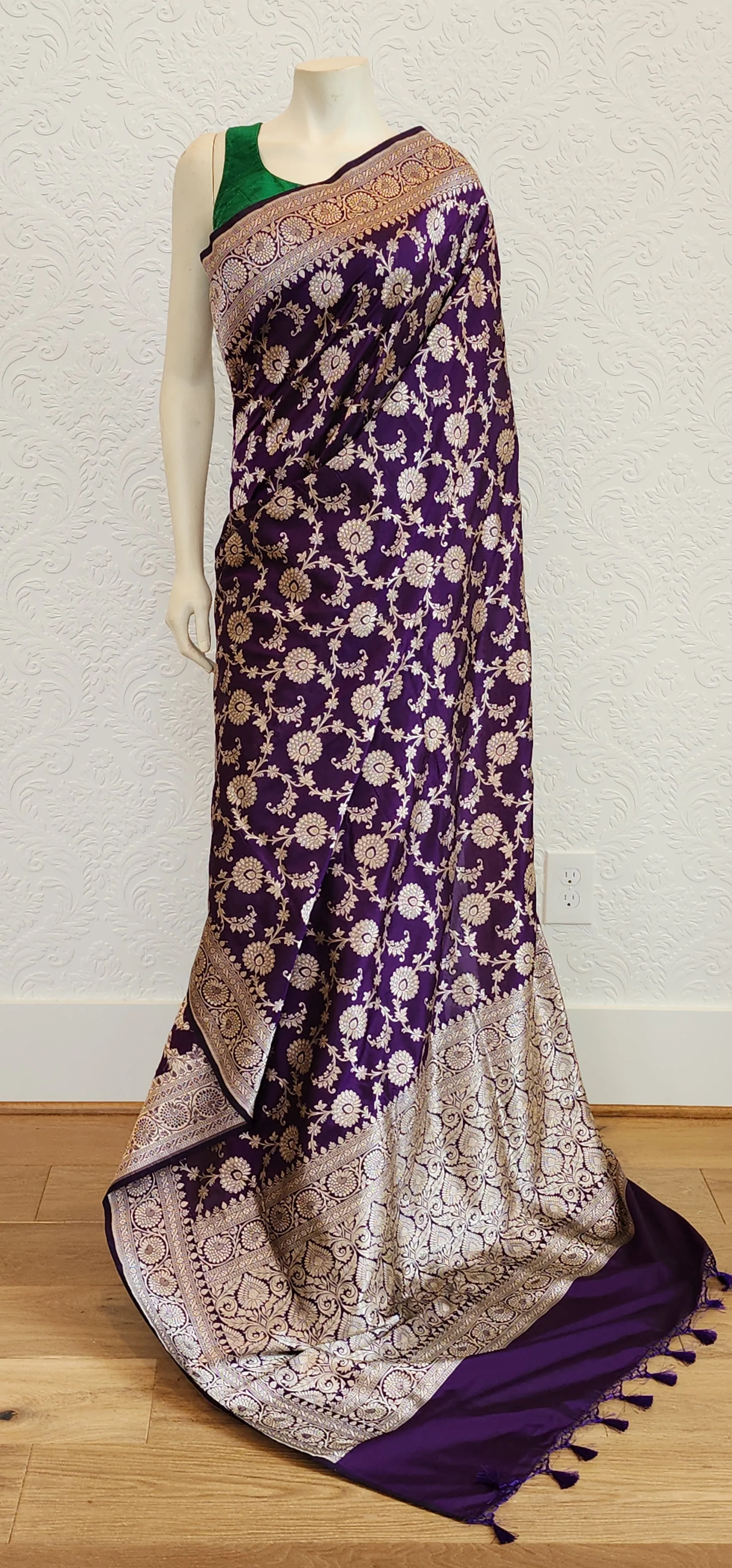 Katan Banaras Saree Collection W/Blouse.