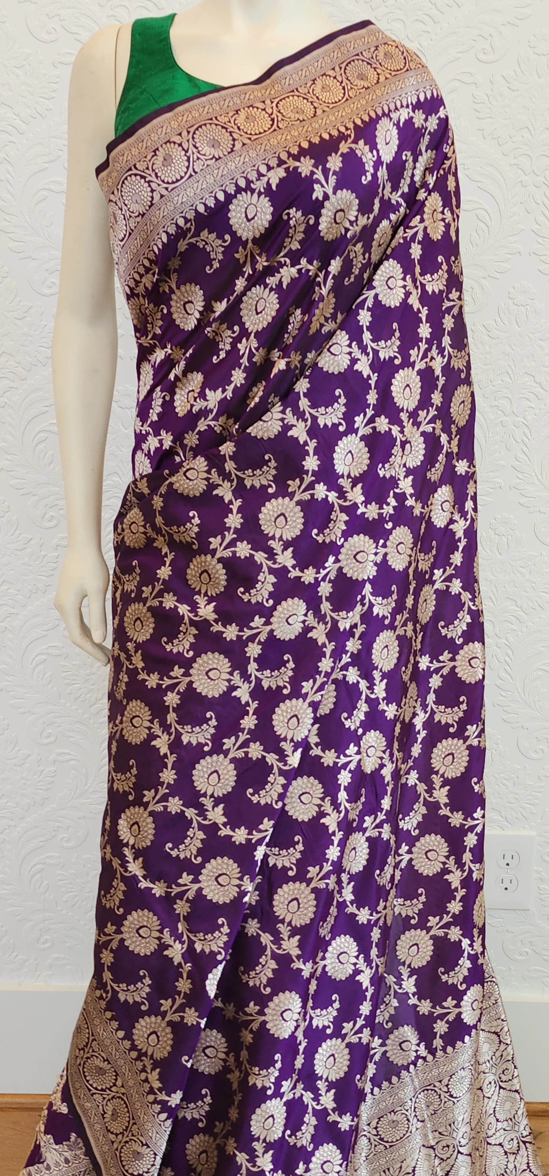 Katan Banaras Saree Collection W/Blouse.