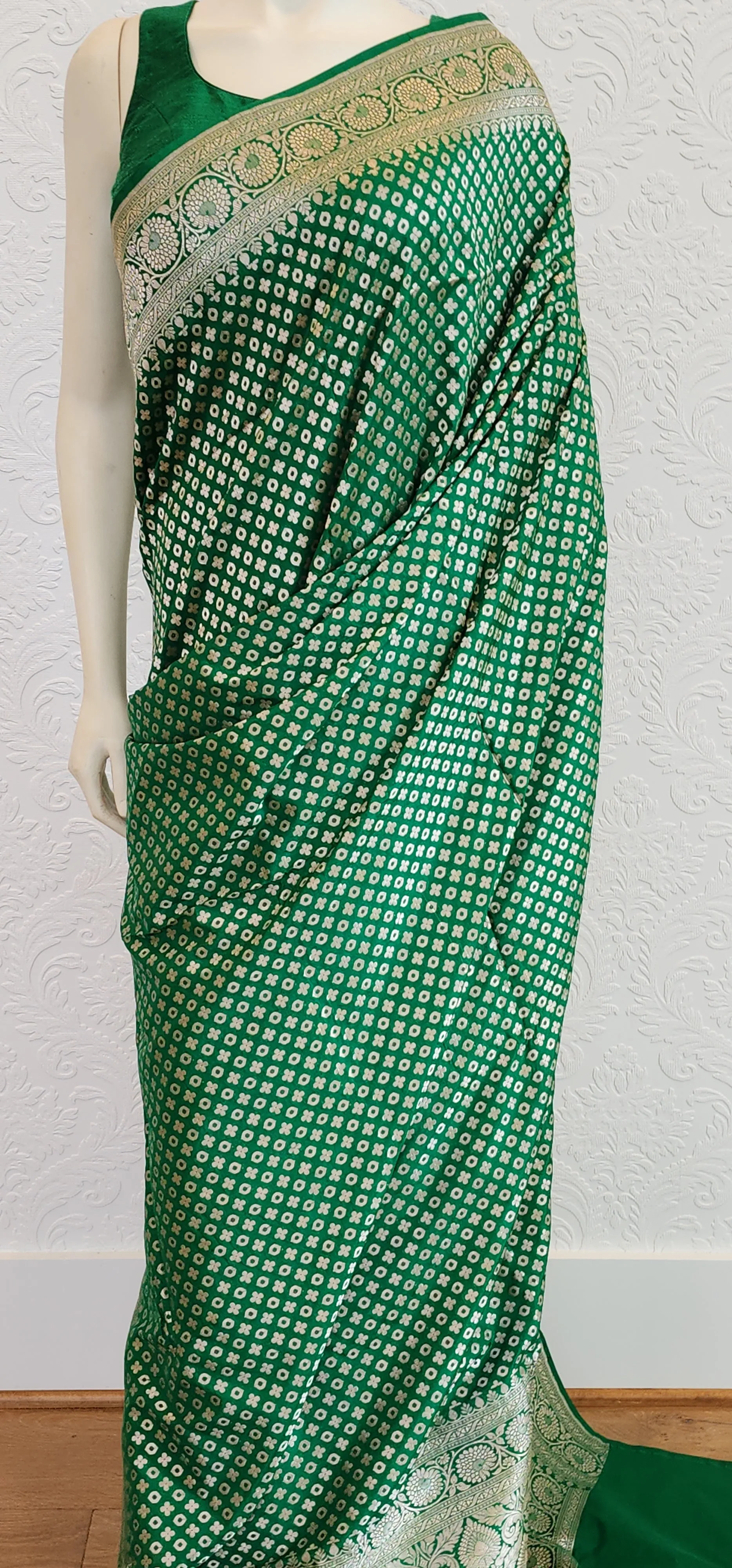 Katan Banaras Saree Collection W/Blouse.