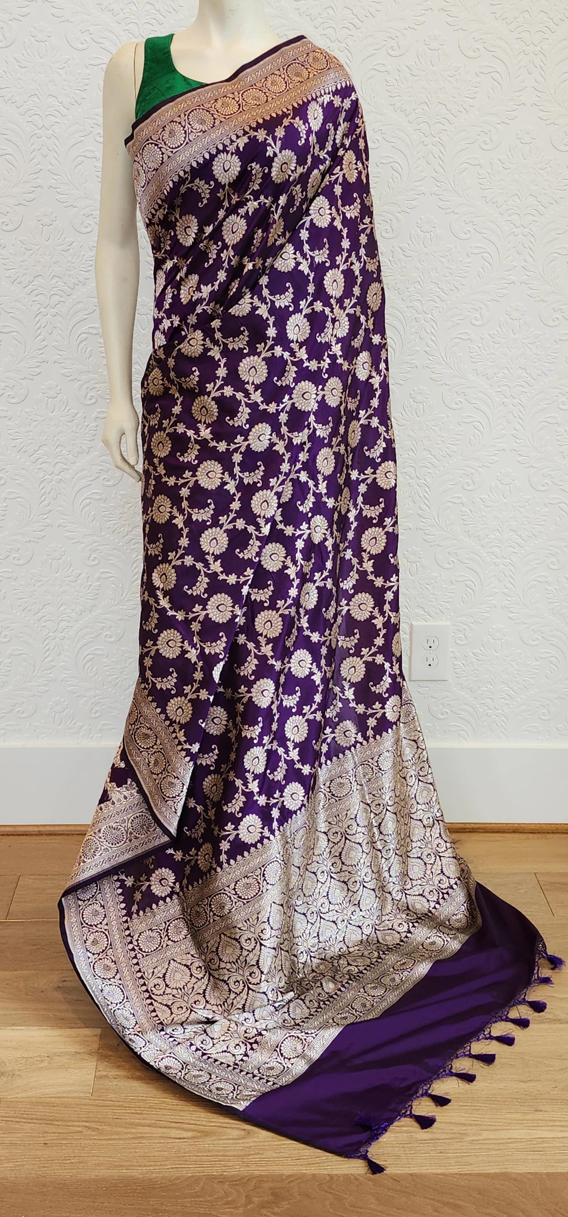 Katan Banaras Saree Collection W/Blouse.