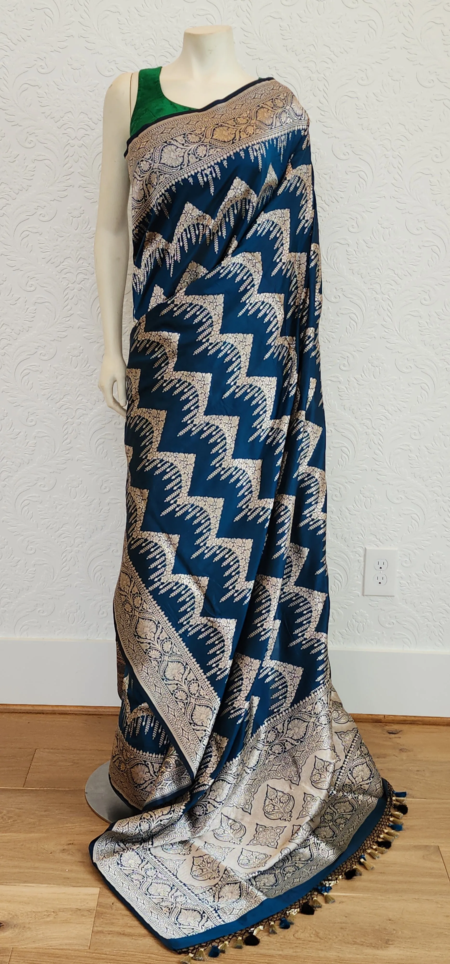 Katan Banaras Saree Collection W/Blouse.