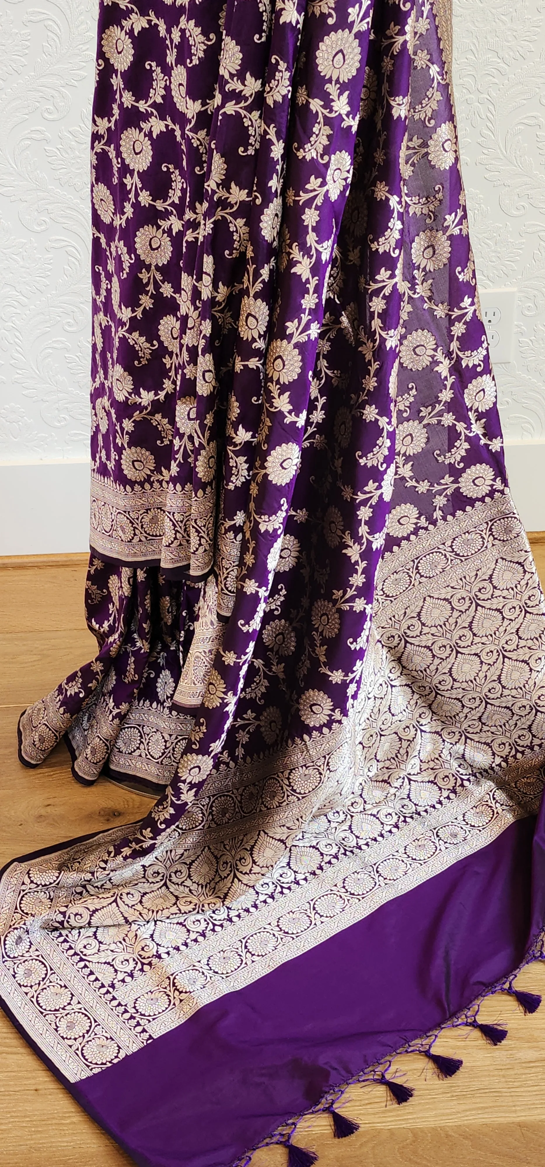 Katan Banaras Saree Collection W/Blouse.