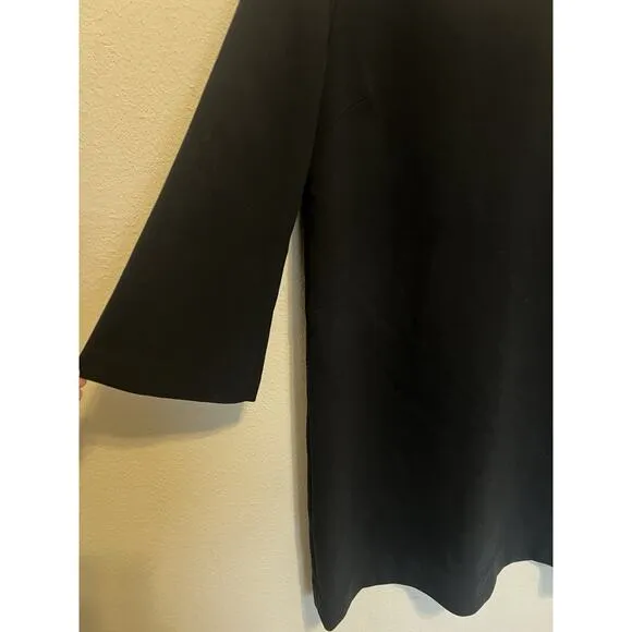 Kate Spade New York Dress Womens Sz 10 Ponte Bell Sleeve Beaded Sheath Dress