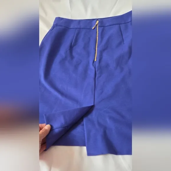 Kate Spade Purple Midi Pencil Skirt Size 6