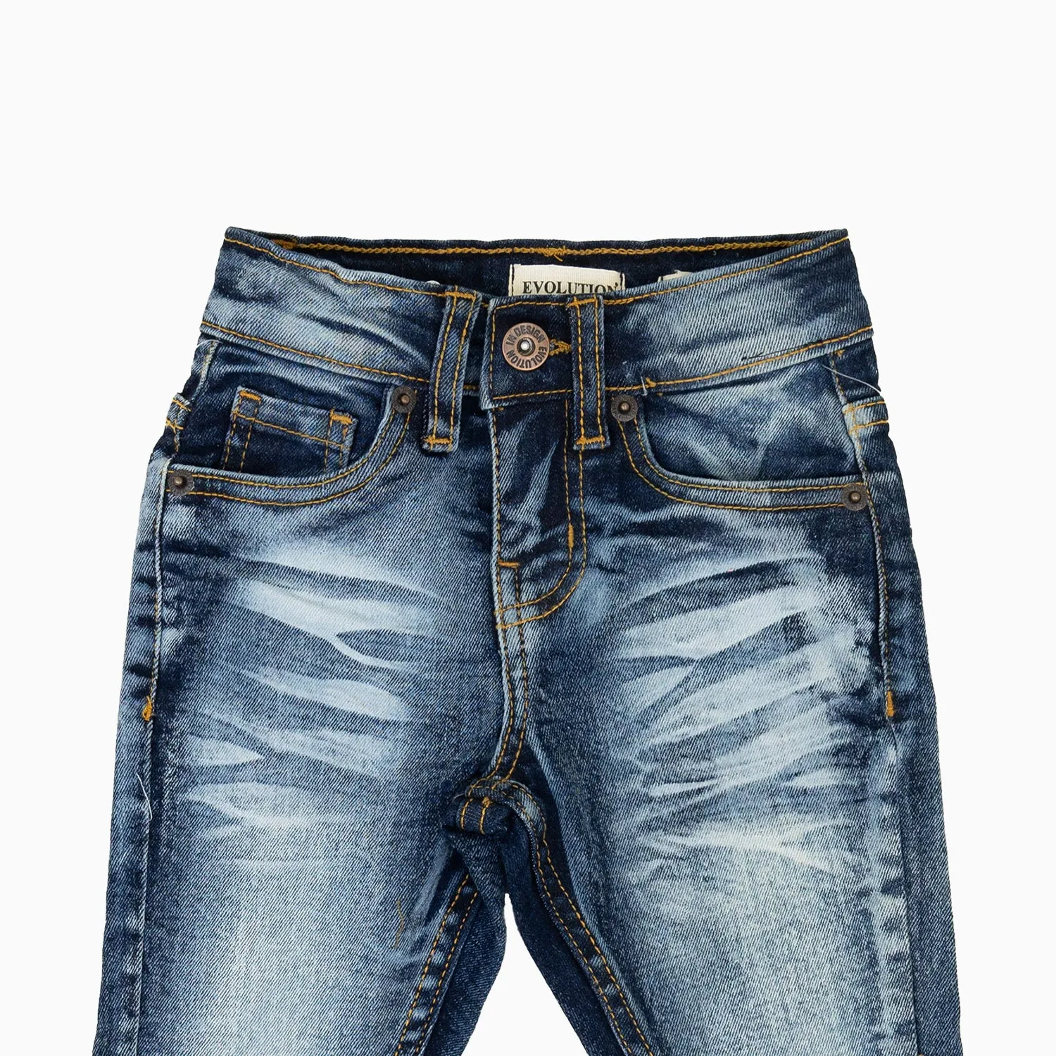 Kid's Little Tuff Denim Slim Jean Pant