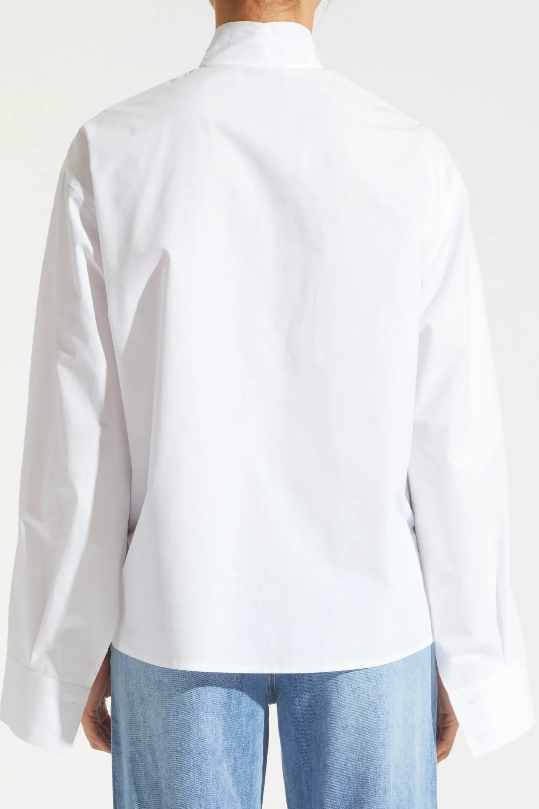 Kimberly Bow-Tie Blouse | White