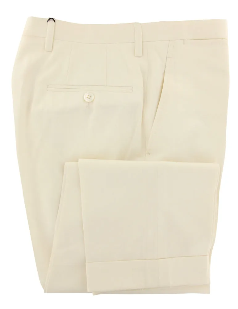 Kiton Off White Pants