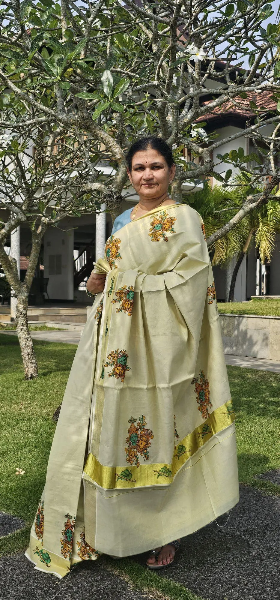 KR011424003 - Kerala Cotton Silk
