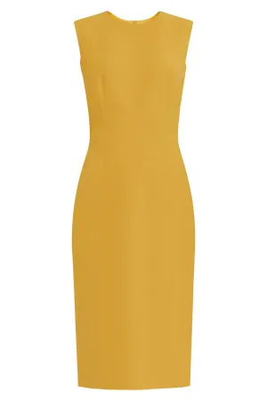 Krew Yellow Sheath Dress