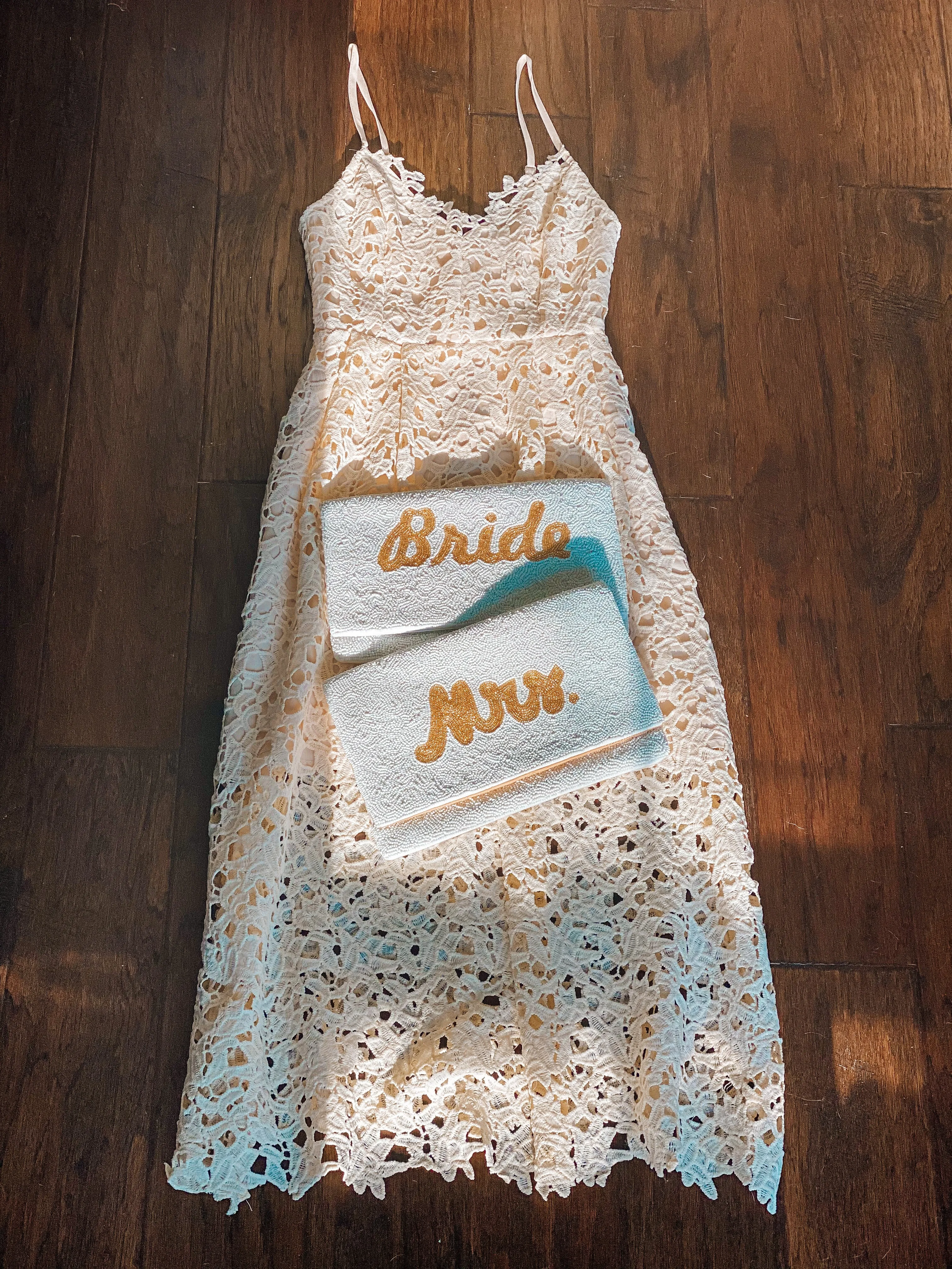 LACE A LINE MIDI DRESS