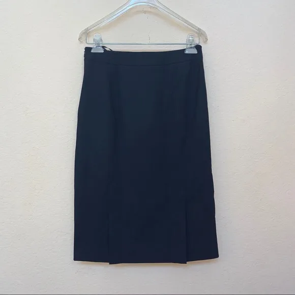 Lafayette 148 New York Black Pencil Skirt B18/27