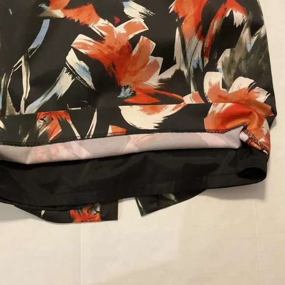 Lafayette 148 NY Rebecca Abstract Floral Dress size 8 Multicolor