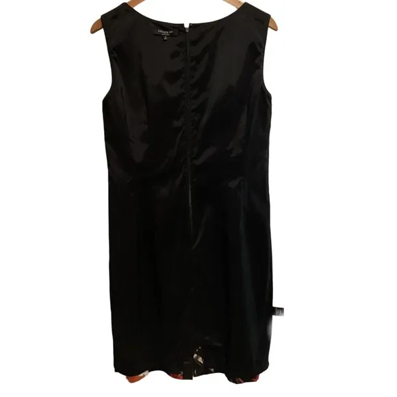 Lafayette 148 NY Rebecca Abstract Floral Dress size 8 Multicolor