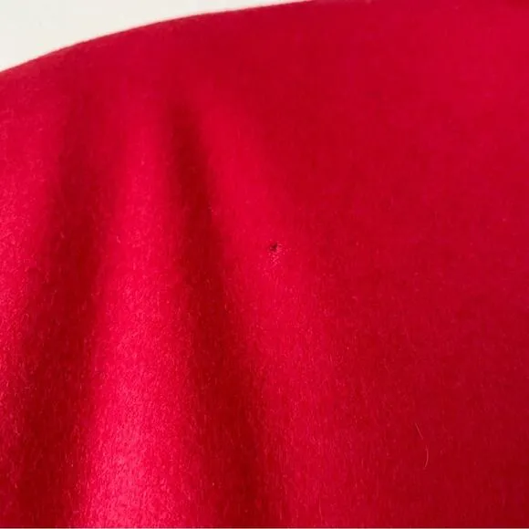 Lafayette 148 | Wool Angora Blazer Jacket Fall Holiday Red Size 10